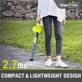 thumbnail image 4 of Cordless Leaf Blower - 20V Electric with 2.0Ah Battery for Yard & Garden Cleaning, 4 of 8