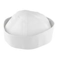 thumbnail image 1 of Novedad Sombreros de blancos Vestir Sombreros de fiesta de disfraces Niño Zulema Sombreros de marinero blancos, 1 of 8