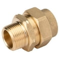 thumbnail image 1 of Adaptador de tubo de acero corrugado Home-Flex Brass de 3/4 pulgadas, 1 of 1