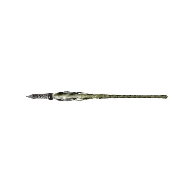 Tholdsy Bolígrafo de inmersión de vidrio, suministros de caligrafía de diseño de moda, bolígrafos de tinta de relleno, herramienta de Suministros de escritura y corrección Amarillo vitalidad