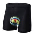 thumbnail image 4 of Hombres Mujeres Mallas Ropa Interior Pantalones con Cojines Acolchados shamjiam Pantalones cortos de ciclismo acolchados, 4 of 9