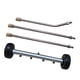 thumbnail image 4 of Adjunta de lavadora a presión para la limpieza de los tren de rodaje con 3 varitas de extensión para áreas de automóviles y piscinas Negro, 4 of 9