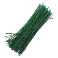 thumbnail image 3 of ColoMX 200pcs Bricolaje Palos con purpurina Twist Glitter Sticks Christmas Twist Sticks DIY Christmas Stick (Verde), 3 of 8