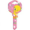 Hy-Ko Tweety Bird with Bling Key Blank 66, KW1, Multicolor