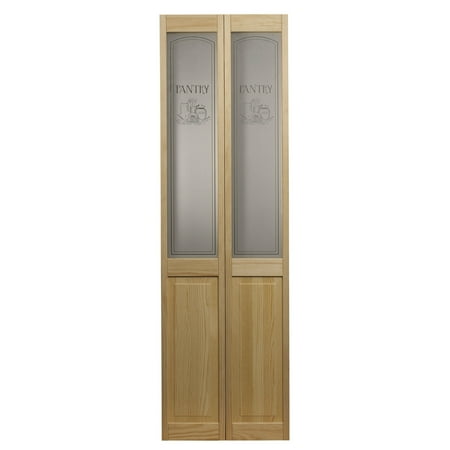 Awc 647 Pantry Gl 24 X 80 Bifold Door Unfinished