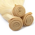 thumbnail image 4 of 613 Blonde 3 Bundles Human Hair Straight Hair Brazilian Blonde Human Hair Bundle 100% Virgin Remy Hair Bundles Human Hair Extensions, 4 of 8