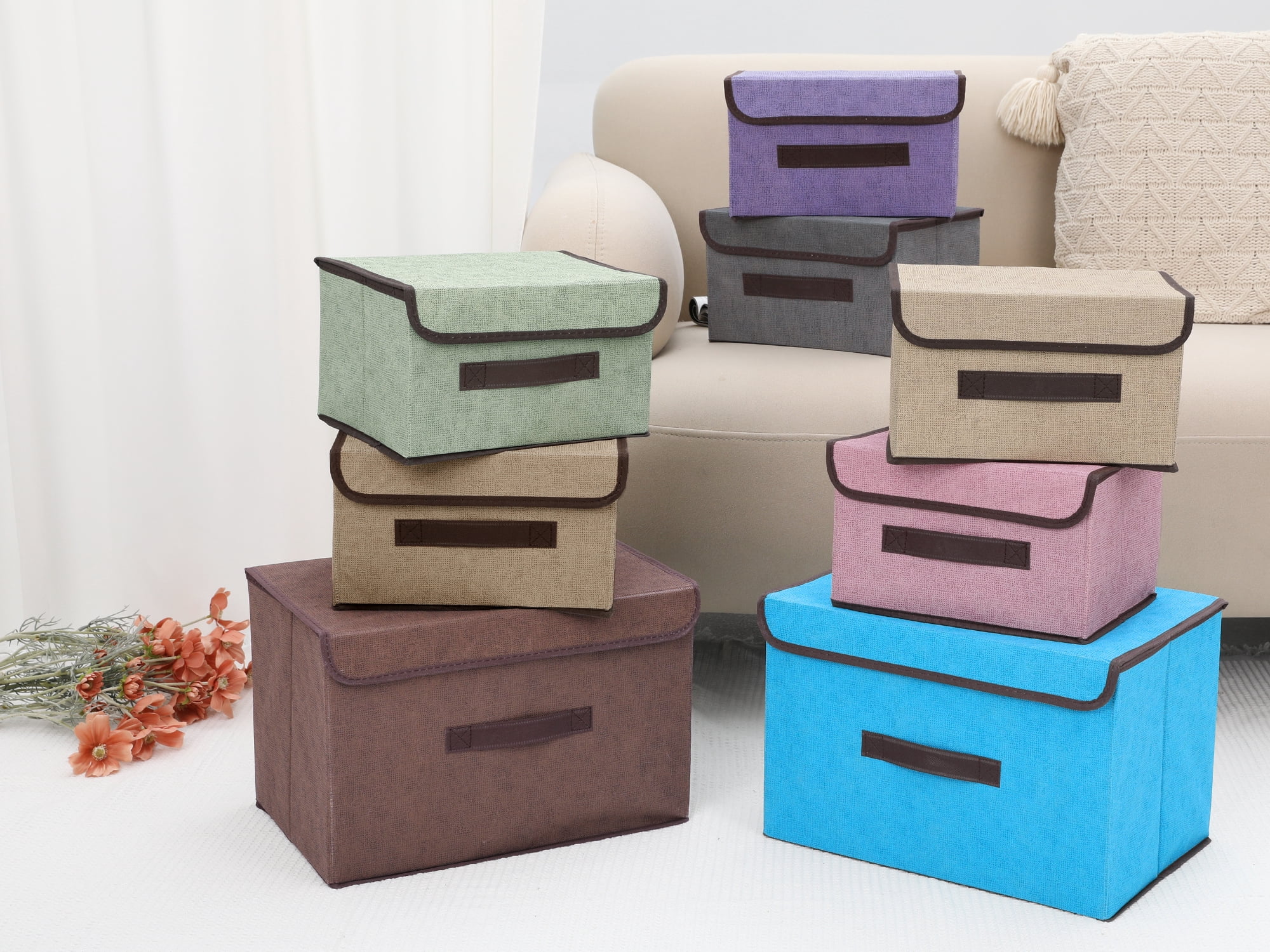 Unique Bargains 1 Pack Clothes Storage Bags Moving Bags Beige 14.2*9.1*9.4in