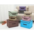 thumbnail image 6 of Unique Bargains 1 Pack Clothes Storage Bags Moving Bags Beige 14.2*9.1*9.4in, 6 of 7
