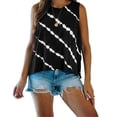 thumbnail image 2 of Sngxgn Women's Camisole Tops V Neck Cami Sleeveless Spaghetti Straps Blouse Casual Racerback Shirt(Black,XXL), 2 of 6