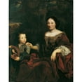 thumbnail image 3 of Johann Kupetzky 15x18 Black Modern Framed Museum Art Print Titled - Family Portrait (1700-1725), 3 of 5