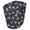 Black, variant on Hummingbirds Food Processor Cover by Penny's Needful Things (Large, Yellow)