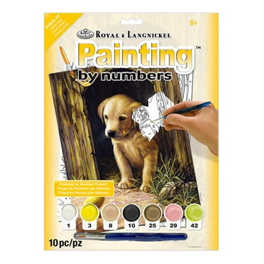 Royal & Langnickel Small Paint By Number Kit 8.75"X11.75"-Labrador Puppy