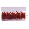 thumbnail image 4 of Fishing Soft Bait, Lifelike Shape Design  Fishing Lures Small Size Lightweight  For Fish Tackle Accessory Red, 4 of 8