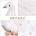 thumbnail image 2 of Decoración de pavo real Artificial, adorno de pavo real, figura de pavo real, simulación de decoración de pavo real, modelo de reconocimiento de pavo real vívido, 2 of 5