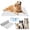 Gray, variant on ZORVEX Dog Cooling Mat, 40" x 27" Medium, Cooling Pad Waterproof, Pet Cool Mats for Dogs and Cats use in Crate, Tunk, Camping, Outdoors, Portable, Machine Washable, Durable, Pebble Gray