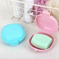 thumbnail image 5 of Mdesiwst Portable Lovely Oval Soap Holder Storage Box Bathroom Home Travel Case Container, 5 of 7