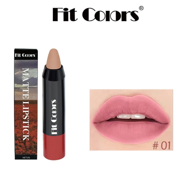 Puntoco Combinación de tres lápices labiales, dos labiales mate y un labial hidratante, 2 g