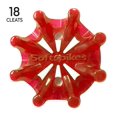 thumbnail image 2 of Golfspikes Softspikes Pulsar Fast Twist 3.0, 18 unidades, color rojo, 2 of 9