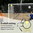 thumbnail image 3 of Football Training Shooting Target Football Goal Target Net Youth Free Kick, 3 of 5