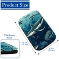 thumbnail image 4 of Whale Soft Printed Furry Car Armrest Pad Cover Mat - 12.5x8.2 Inch, Comfortable Armrest Accessory, 4 of 6