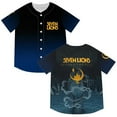 thumbnail image 4 of Seven Lions Merch Beyond The Veil Baseball Jersey Men/Women Casual Thin button Baseball uniform Oil Slick Custom Baseball Jersey, 4 of 7