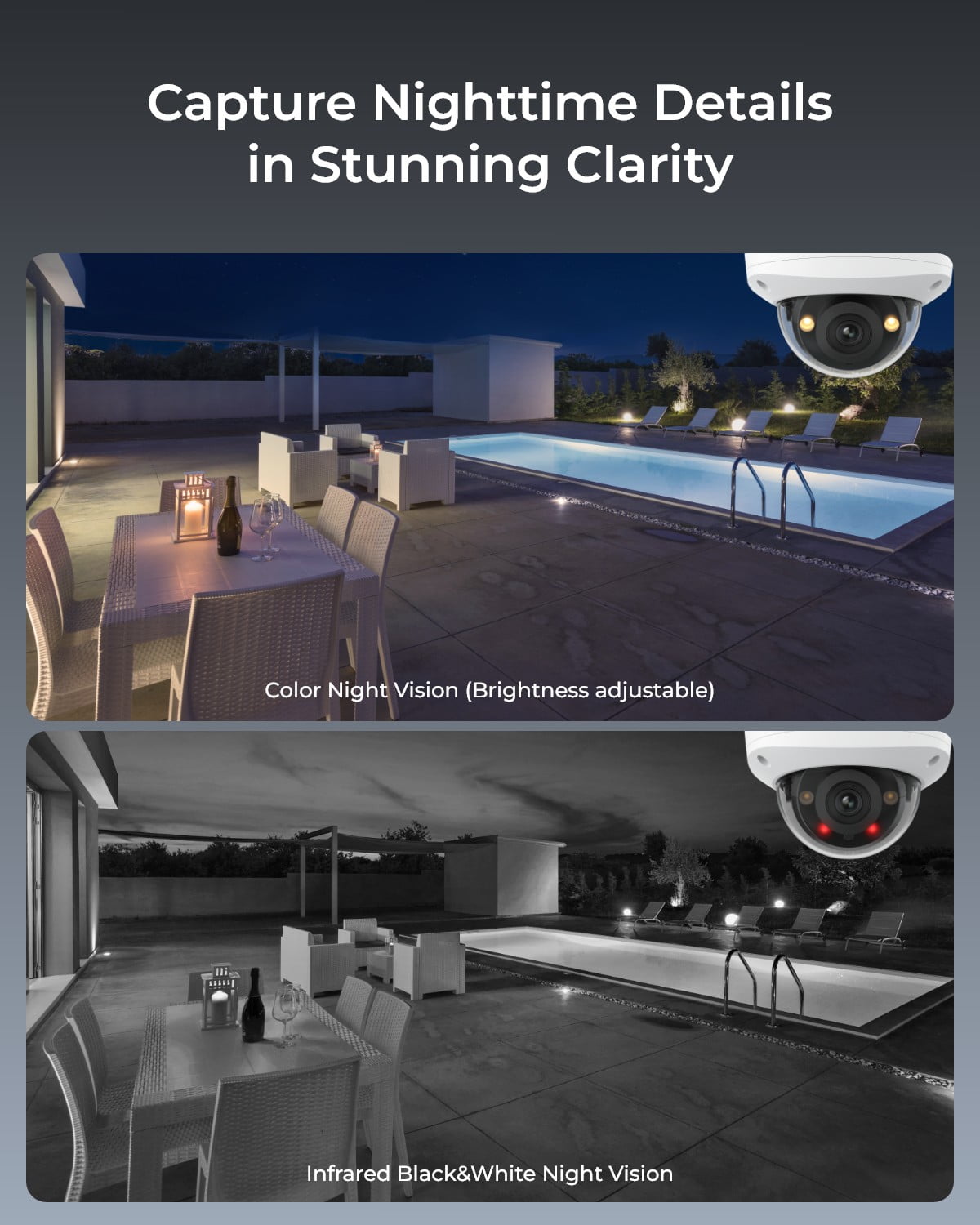 Reolink RLK8-800V4 4K 8MP IK10 PoE Surveillance Security Camera System,125°Spotlight Smart Detection