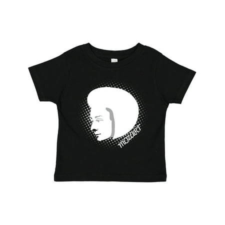 

Inktastic Mozart Silhouette Pop Art Boys or Girls Toddler T-Shirt