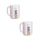 thumbnail image 1 of Duo de tazas de cerámica 445 ml diseño cute de gatos, 1 of 7