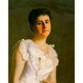 thumbnail image 3 of Weir, J Alden 20x24 Black Modern Framed Museum Art Print Titled - Miss Edith Potter, 3 of 5