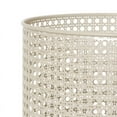 thumbnail image 3 of Modern Metal Planter Pot With 4-Leg Wood Base - Gray - 18.25"H x 14"W, 3 of 4