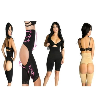 SHAPEX High Waist Butt Lifter Trainer Thigh Control Bodysuit 3 In 1 Sexy BodyShaper