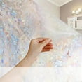 thumbnail image 7 of 3D Static Stained Glass Window Film, Decorative Privacy Film For Home With Colorful Patterns, Heat Control Uv Protection No Adhesive Removable Easy Install Reusable For Living, 7 of 7