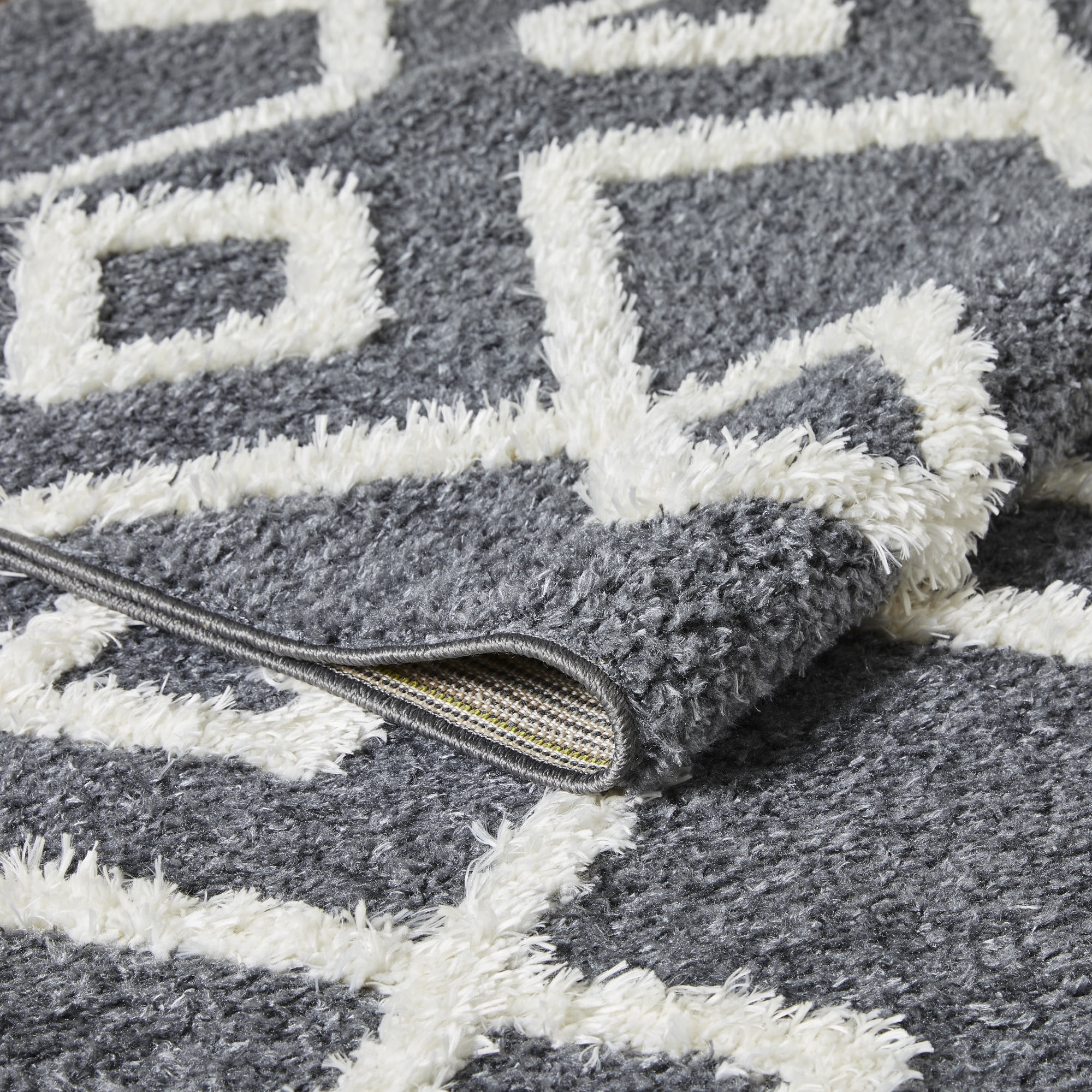 Loomaknoti Vemoa Adeta 9' x 12' Blue Geometric Indoor Area Rug