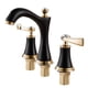 thumbnail image 3 of Grifo Para Lavabo De Baño, Gabinete De Cobre De Tres Orificios,, 3 of 8