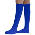 thumbnail image 6 of MDR Distributors MDR Women's Extra Long Heavy Slouch Cotton Socks Made in USA 3 Pairs Size 9 to 11 (3 Blue), 6 of 7