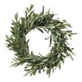 thumbnail image 5 of Lifelike Artificial Olive Flower Wreath Green Leaf Door Garland for Home Wedding Festival Decoration Front Door Adornment Realistic Appearance, 5 of 5