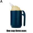 thumbnail image 2 of Stainless Steel Dysphagia Drinking Cup for Adults Spill Feeding Cup for Elderly, 2 of 5