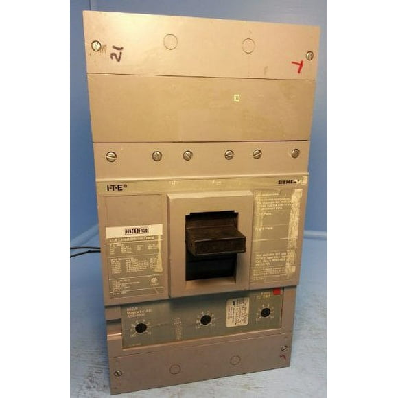 ITE Siemens HND63F120 1200 Amp Sentron Breaker 800A Trip I-T-E Type HND6 Shunt