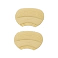 thumbnail image 2 of Almohadillas de talón de 2 piezas, insertos de talón, protección del talón, almohadillas de talón, almohadillas para los pies, prevención Amarillo claro, 2 of 9