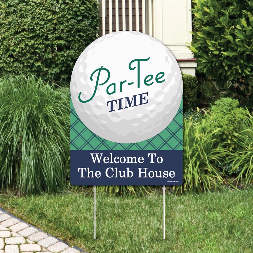Golf Party Decorations Birthday or Retirement Party Yard