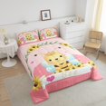 thumbnail image 3 of Juego de cama Cute Honey Bee Animal Comforter Yellow Bee Comforter Set for Kids, 3 of 7