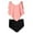 Pink1, variant on Girls Two Piece Swimsuit Bikini Beach Ruffles Bathing Suits Cute Summer Bathing Suits Little Girl Swimsuits Size 9-10 Years