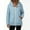 Light Blue women winter hooded jacket a1, variant on Women Winter Hooded Zip Up Jackets Warm Casual Basic Windbreaker Outwear Solid Trench Coats Dressy Fashion Clothes, Light Blue M