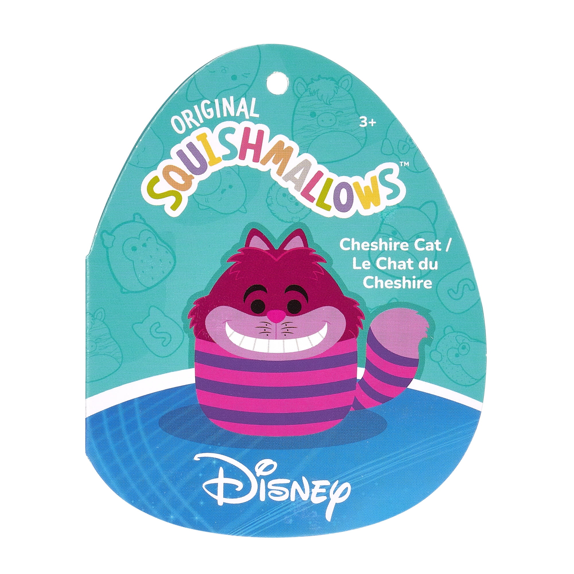 Squishmallows Original Disney 8-Inch Cheshire Cat Plush - Little Ultrasoft Official Jazwares Plush