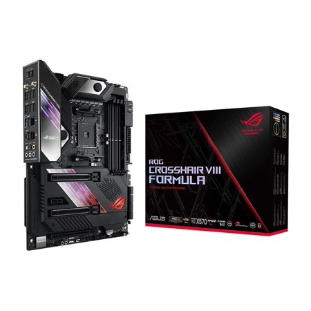 ASUS ROG Crosshair VIII Formula AMD X570 AM4 ATX Motherboard with PCIe 4.0, Dual