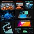 thumbnail image 3 of Smartphone Cubot Note 21, 6 GB de RAM, 128 GB de ROM, cámara PDAF de 50 MP, 5200 mAh, color verde, 3 of 3