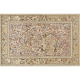 thumbnail image 1 of Ahgly Company Machine Washable Indoor Rectangle Traditional Brown Area Rugs, 5' x 7', 1 of 7