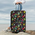 thumbnail image 6 of Picia Colorful Geometric Figures Luggage Protector Cover Thicken Suitcase Protector Cover Fit 18-32 Inch Luggage-Small, 6 of 9