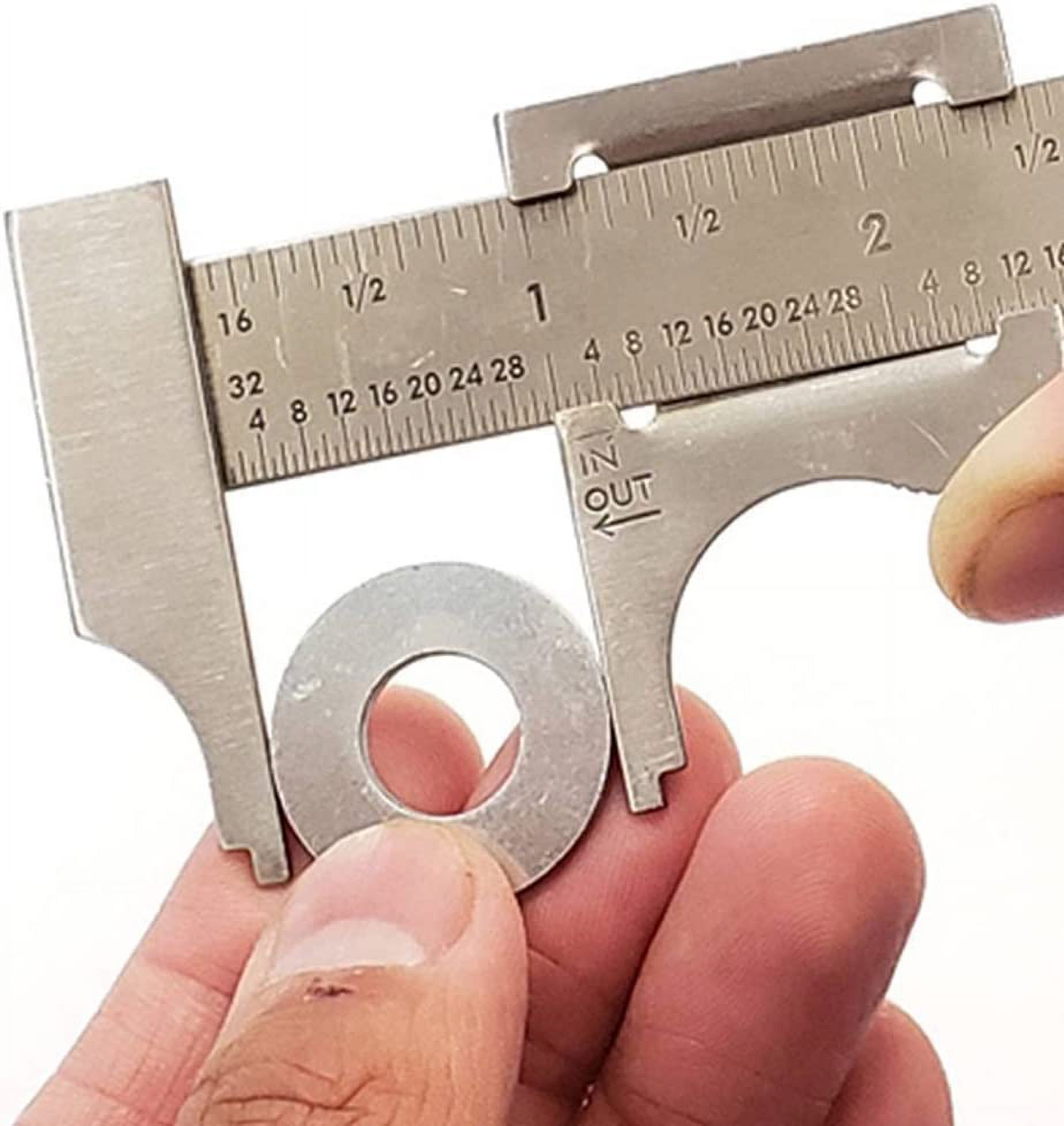 Slide Caliper #729, 16th and 32nd Graduation, 0 to 4-Inch Range, Inside and Outside Measurement