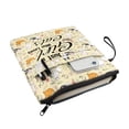 thumbnail image 3 of HELLHERO Book Sleeve Cover with Handle Lightweight Polyester Fabric Church Bible Bag for Readers Church 11.42 x 8.66 Inch, 3 of 8